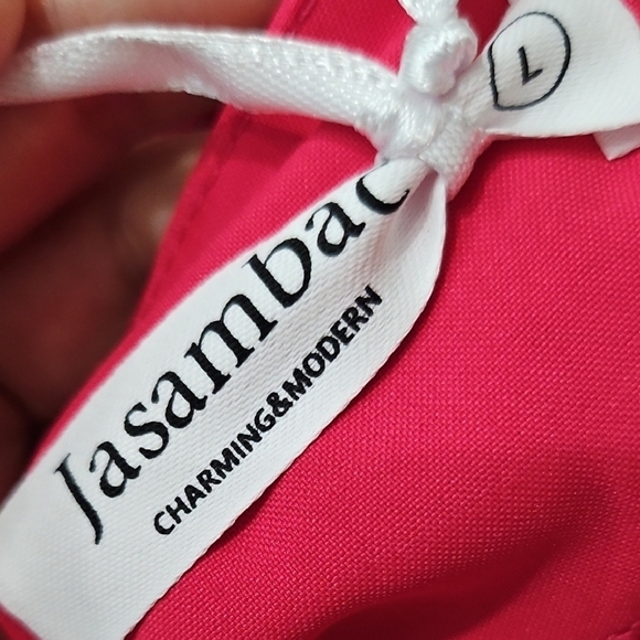 Elegant Pink Sleeveless Blouse - Picture 8 of 8